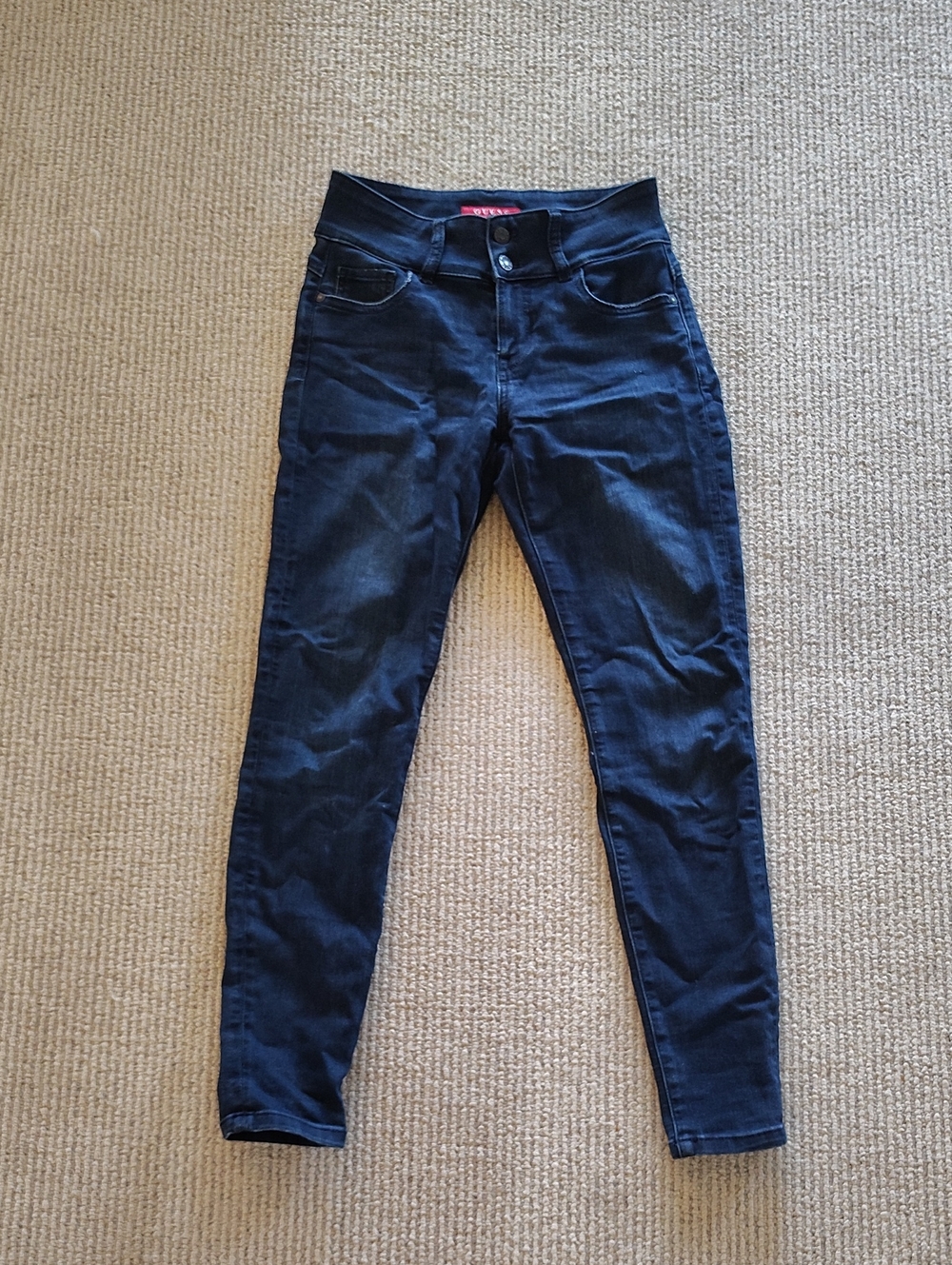 Guess Women's Skinny Jeans - Dark Blue